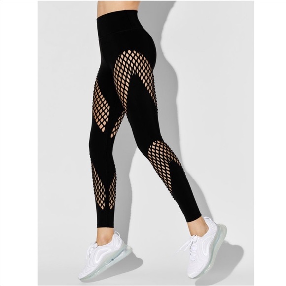 Dion Lee x Carbon 38 Carbon38 perforated  cutout leggings M NWT - Picture 2 of 12